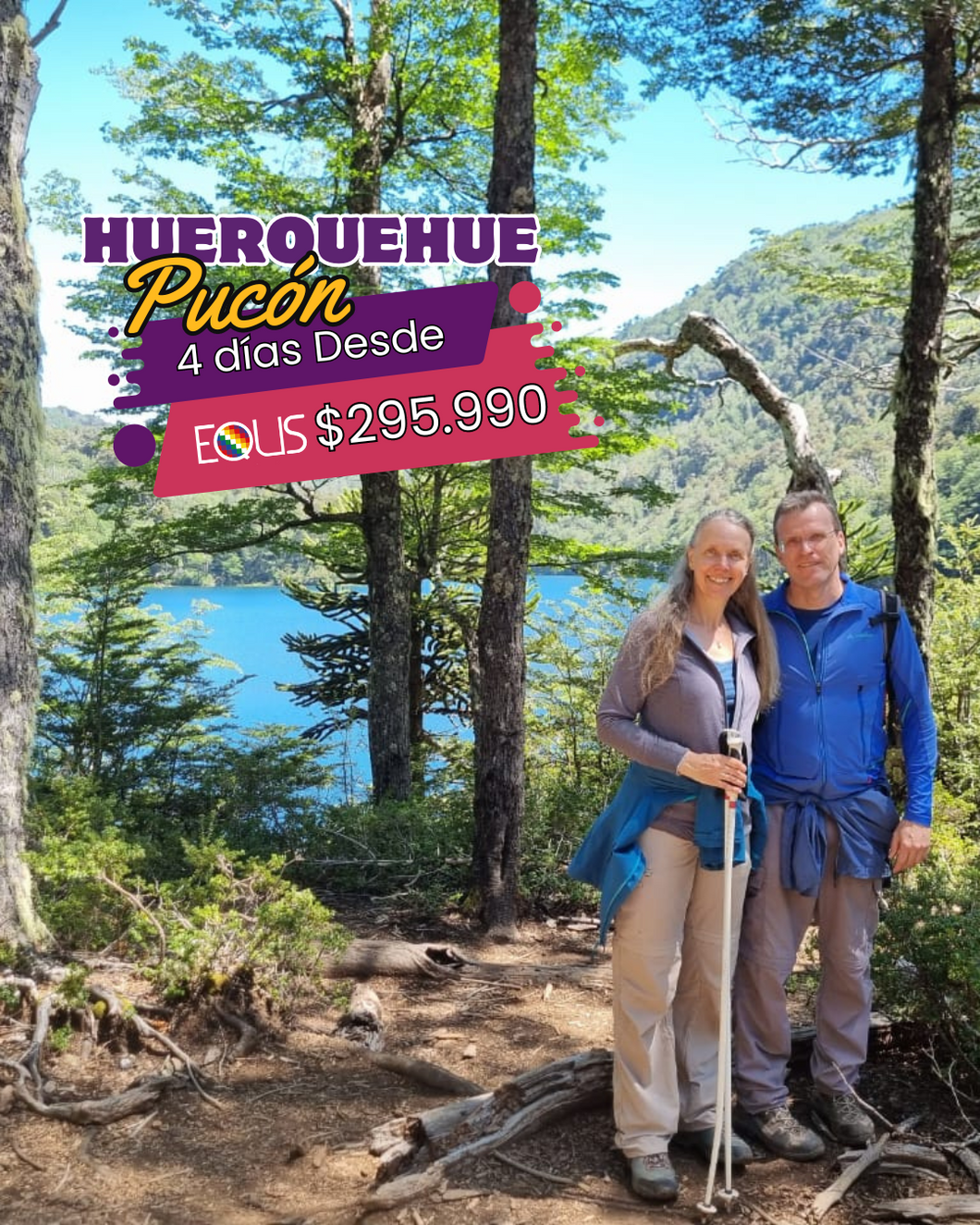 HUERQUEHUE, PUCÓN & TERMAS HUIFE